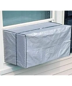 Above Ground Pool Store 47 Dependable Vinyl Outside Window AC Air Conditioner Cover For Small Units Up To 7,000 BTU