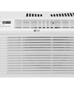 Above Ground Pool Store 43 LG 6,000 BTU Window Conditioner, Cools 250 Sq.Ft. (10' X 25' Room Size), Quiet Operation, Electronic Control With Remote, 2 Cooling & Fan Speeds, 2-Way Air Deflection, Auto Restart, 115V, 6000, White